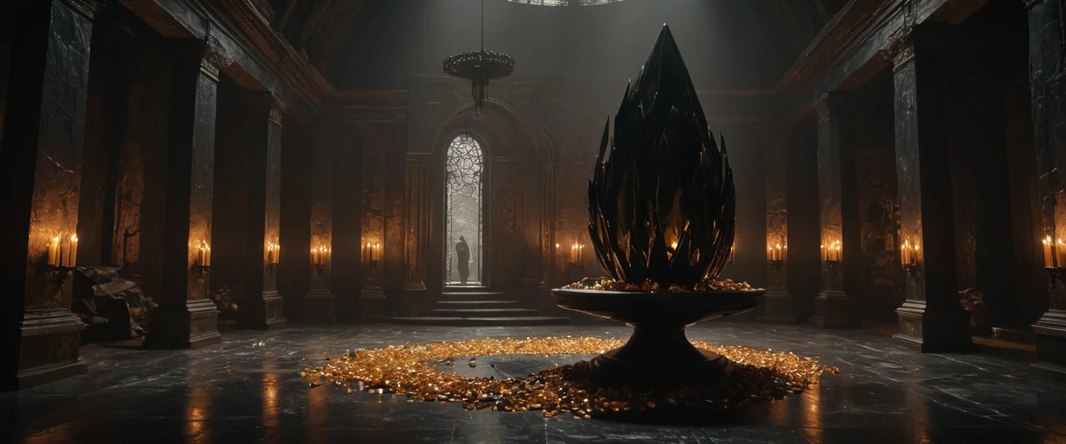 Obsidian Memory Vault — SDXL AI prompt