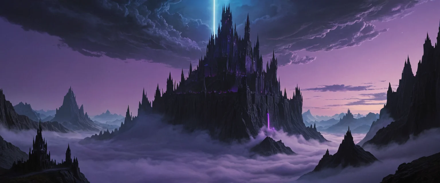 The Obsidian Citadel — SDXL AI prompt