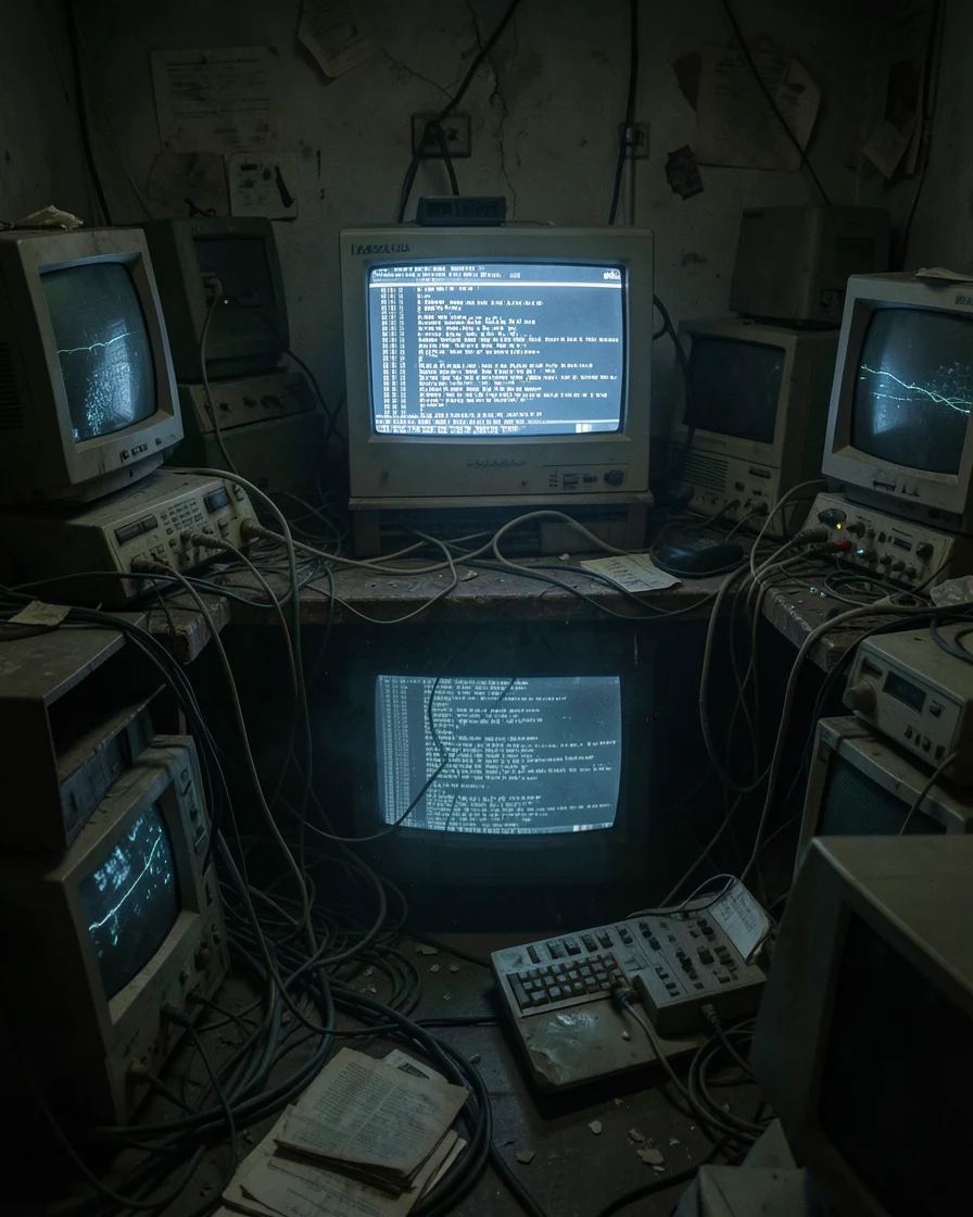 Server Ghost — Flux AI prompt