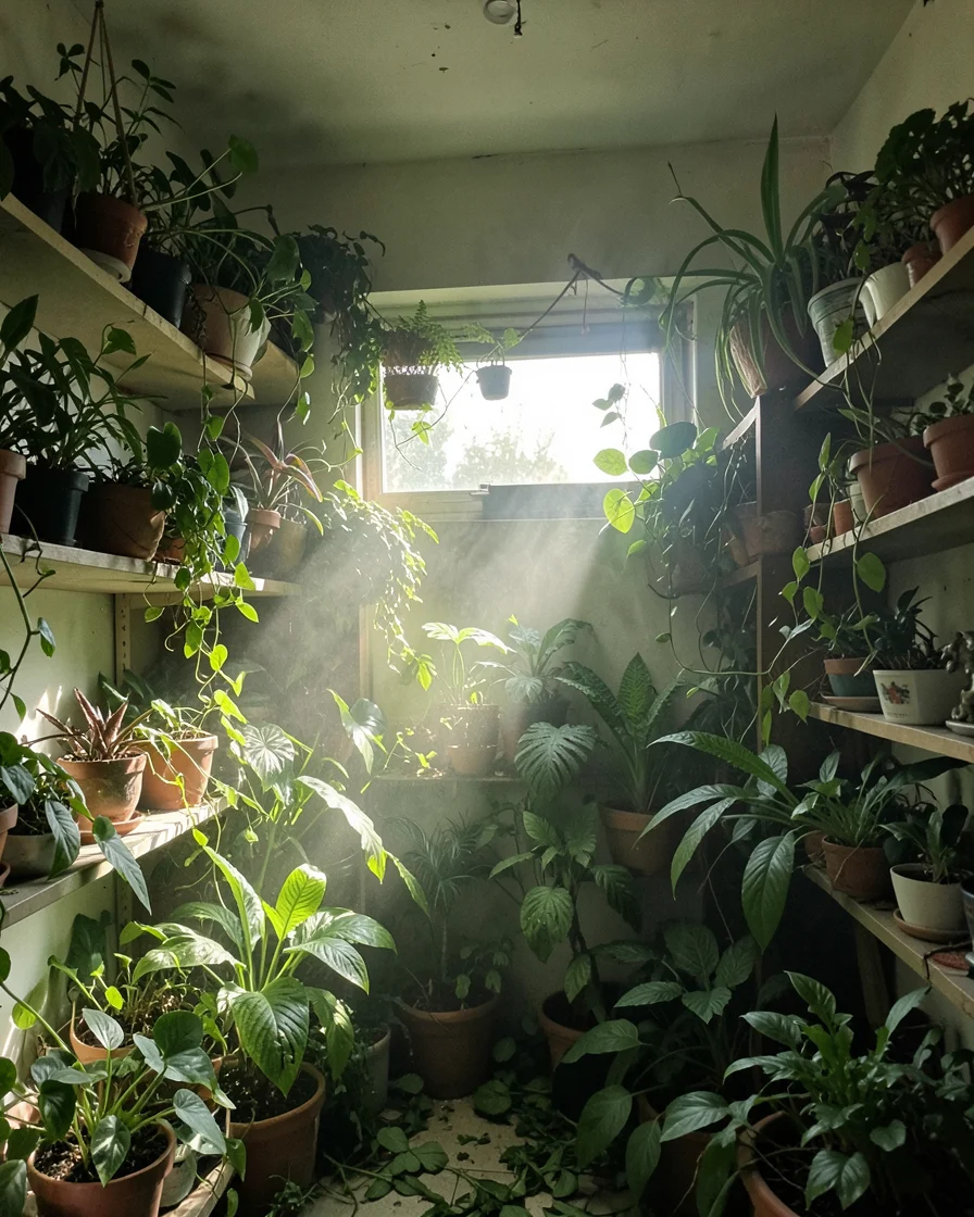 Indoor Jungle Rush — Flux AI prompt