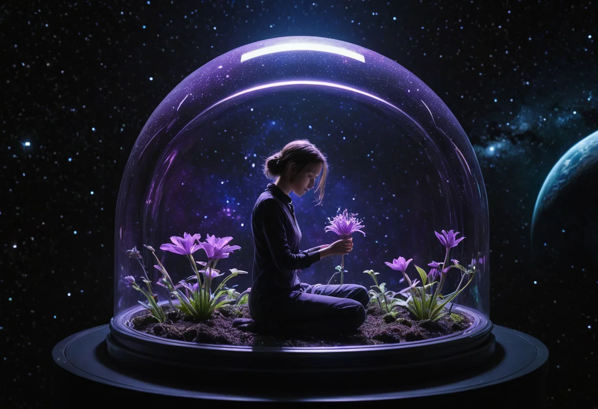 Void Gardener — SDXL AI prompt