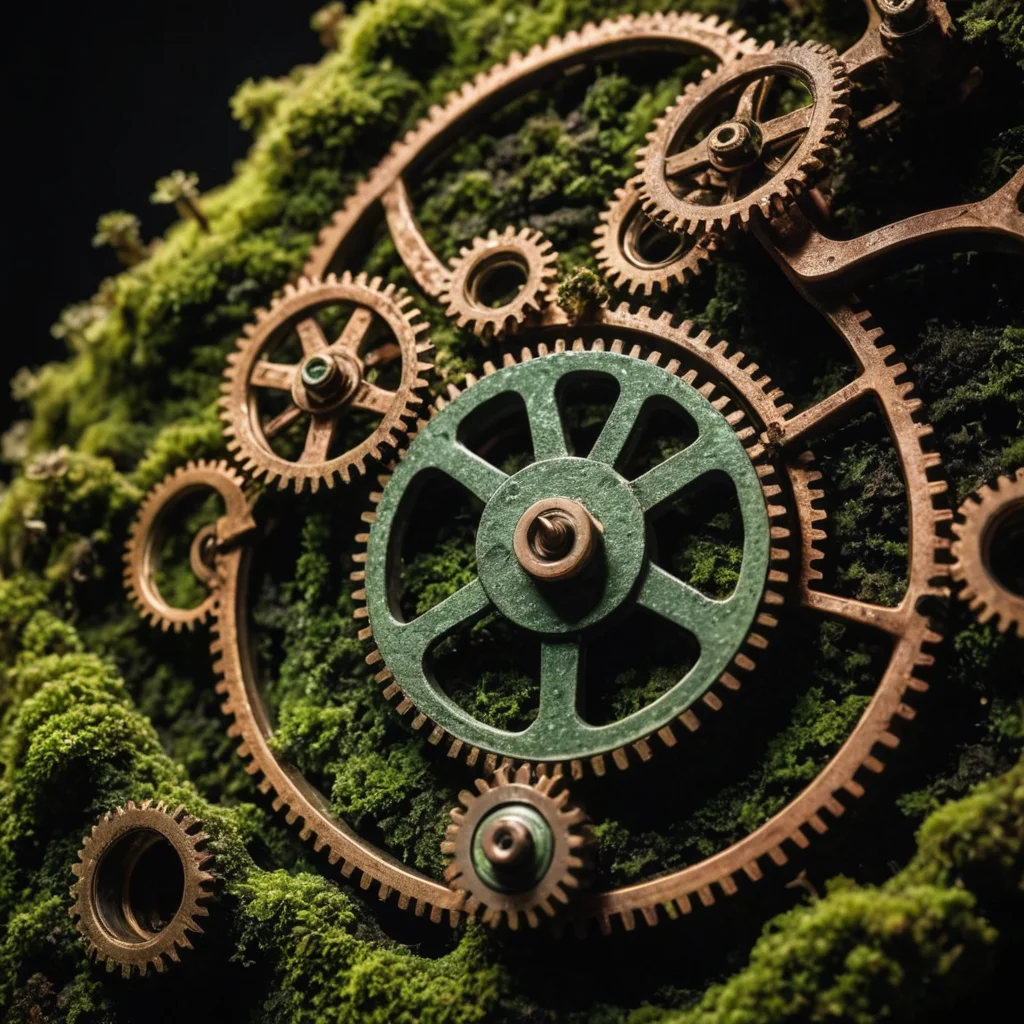 Organic Mechanism — SDXL AI prompt