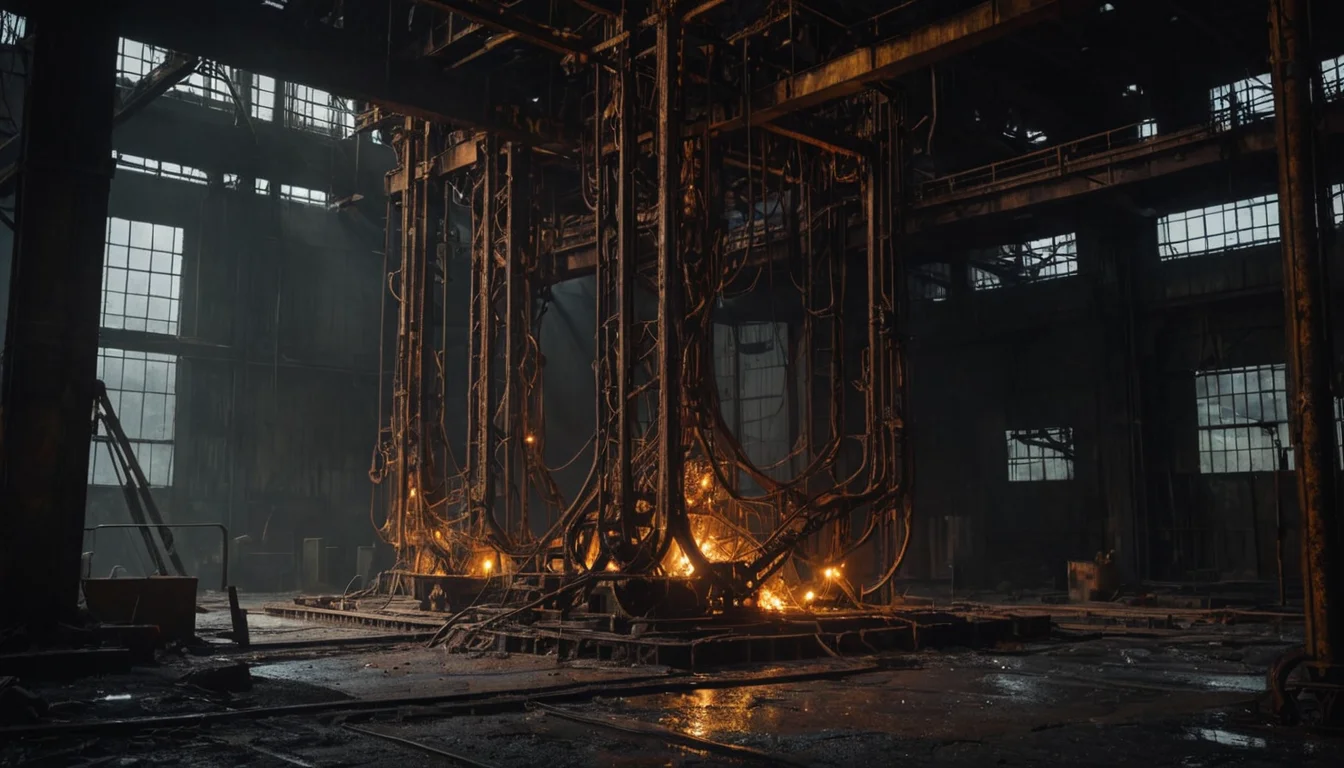 Organic Metal Fusion — SDXL AI prompt