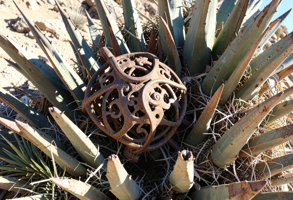 Cactus Relic — Flux AI prompt
