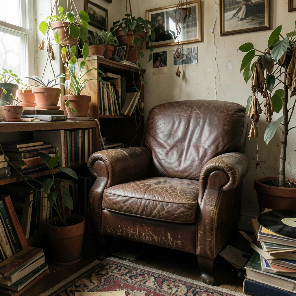 Aged Corner — Flux AI prompt