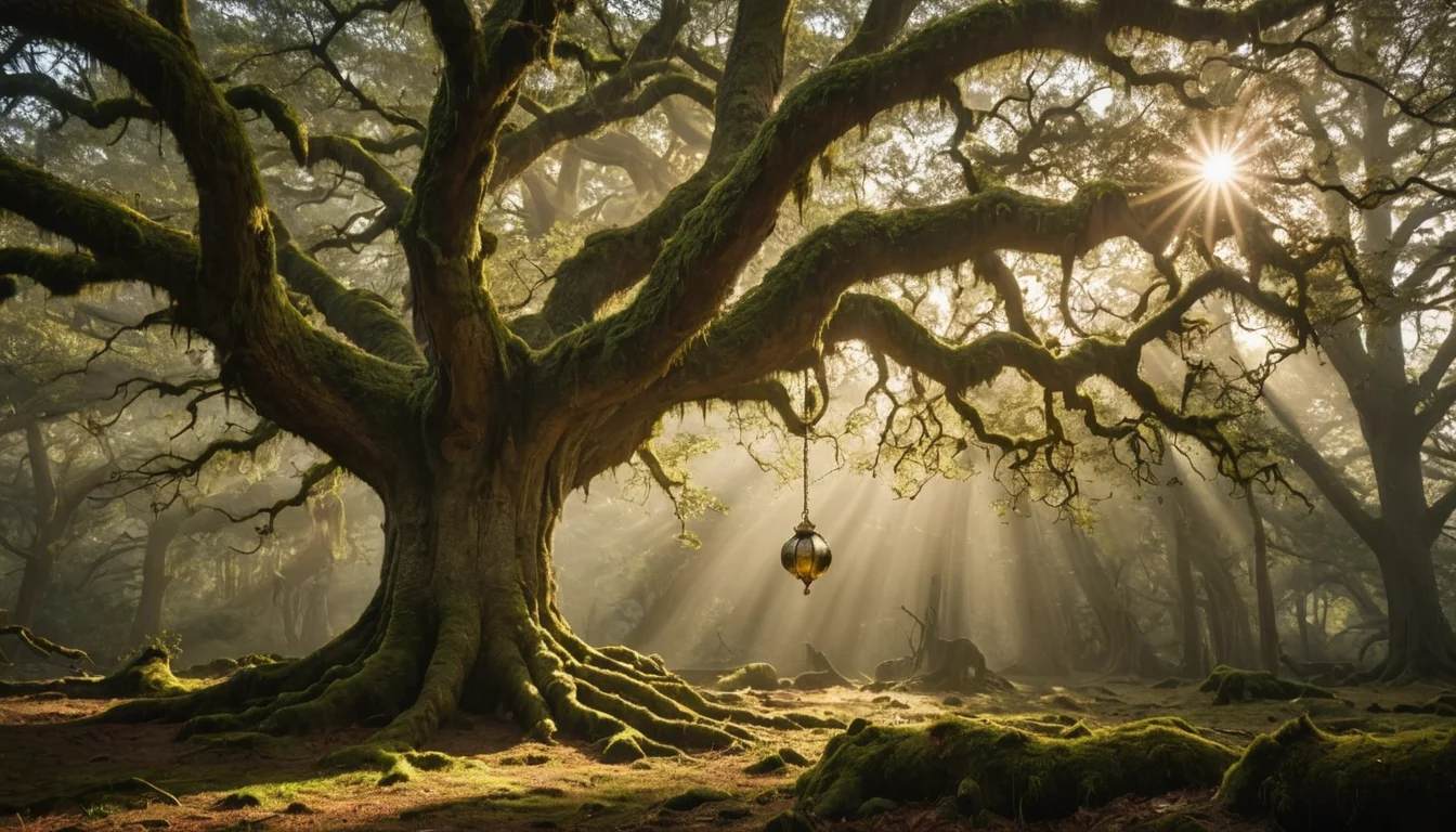 Chronos in the Canopy — SDXL AI prompt