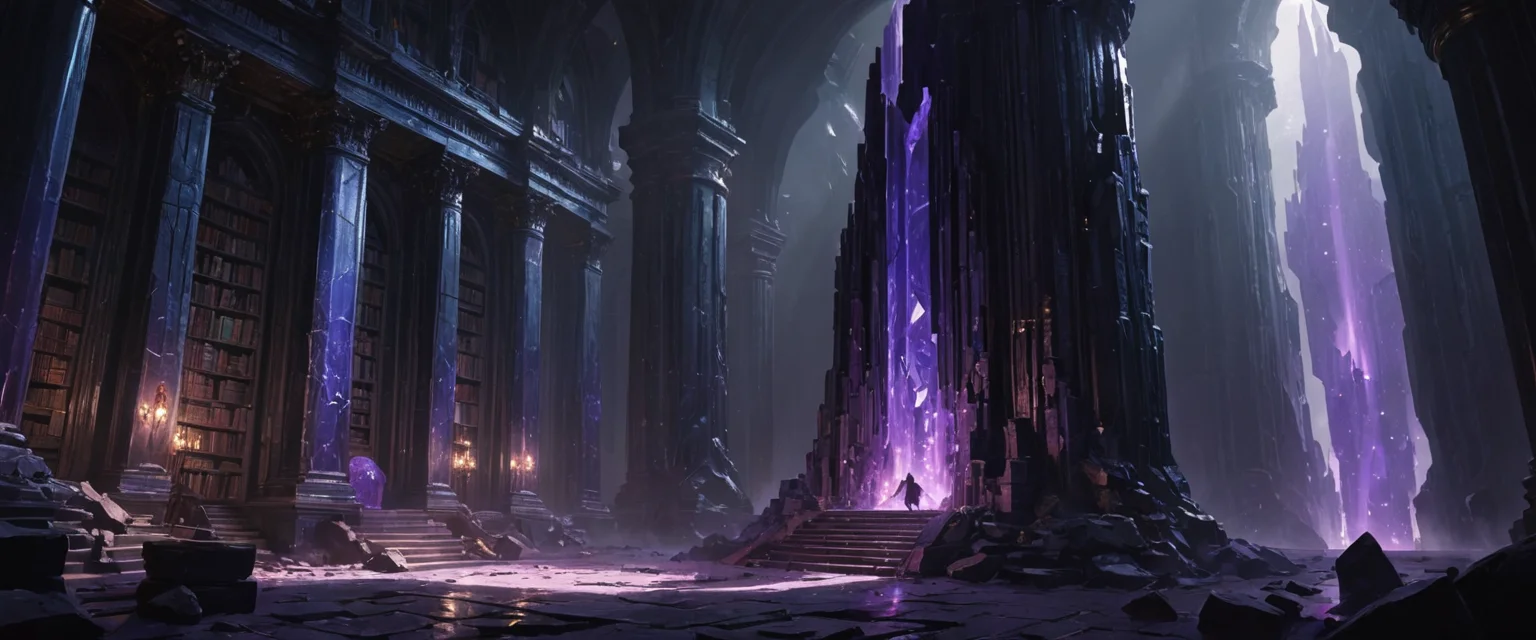 The Archive of the Stone Scroll — SDXL AI prompt