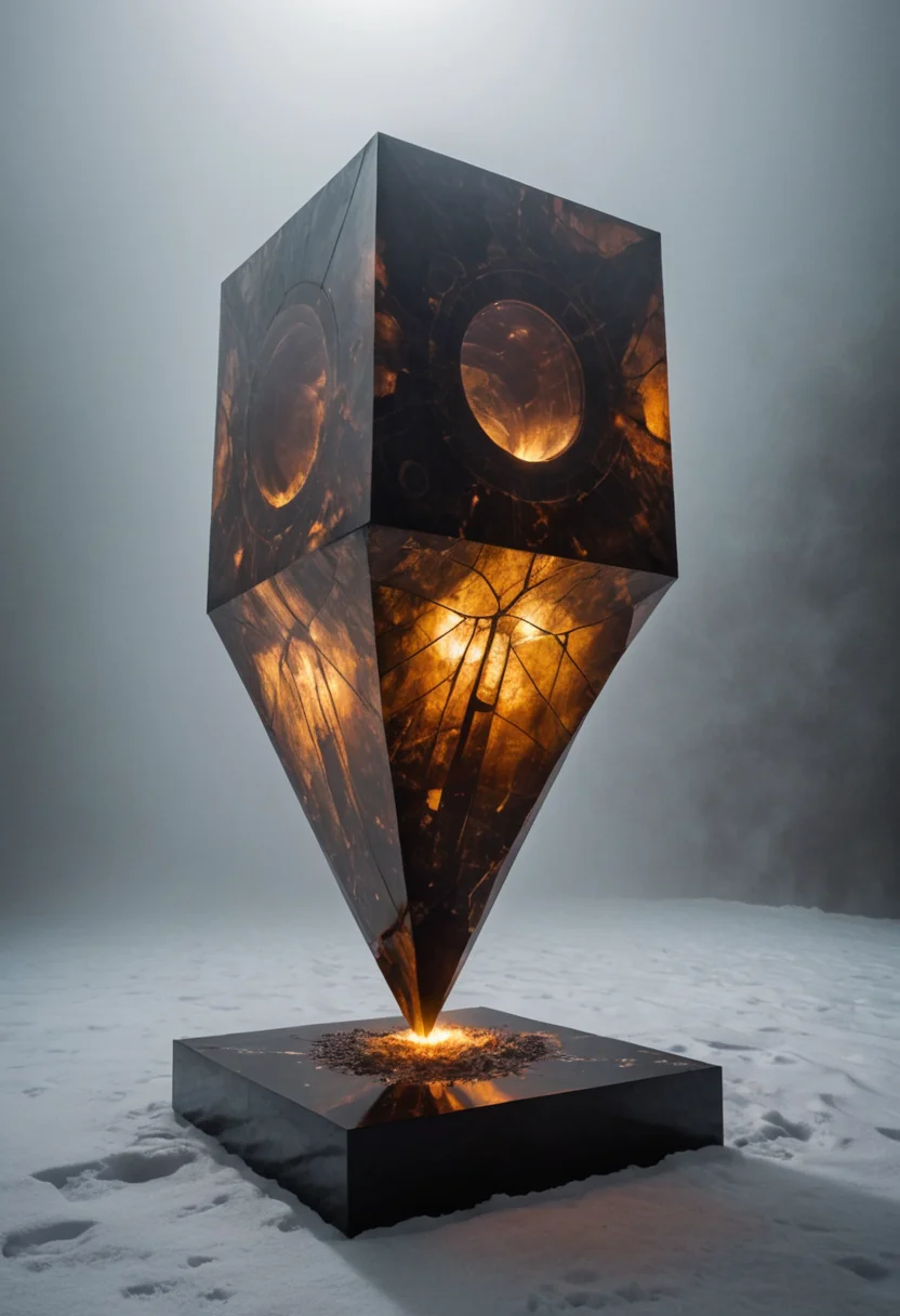 The Silence Collector — SDXL AI prompt