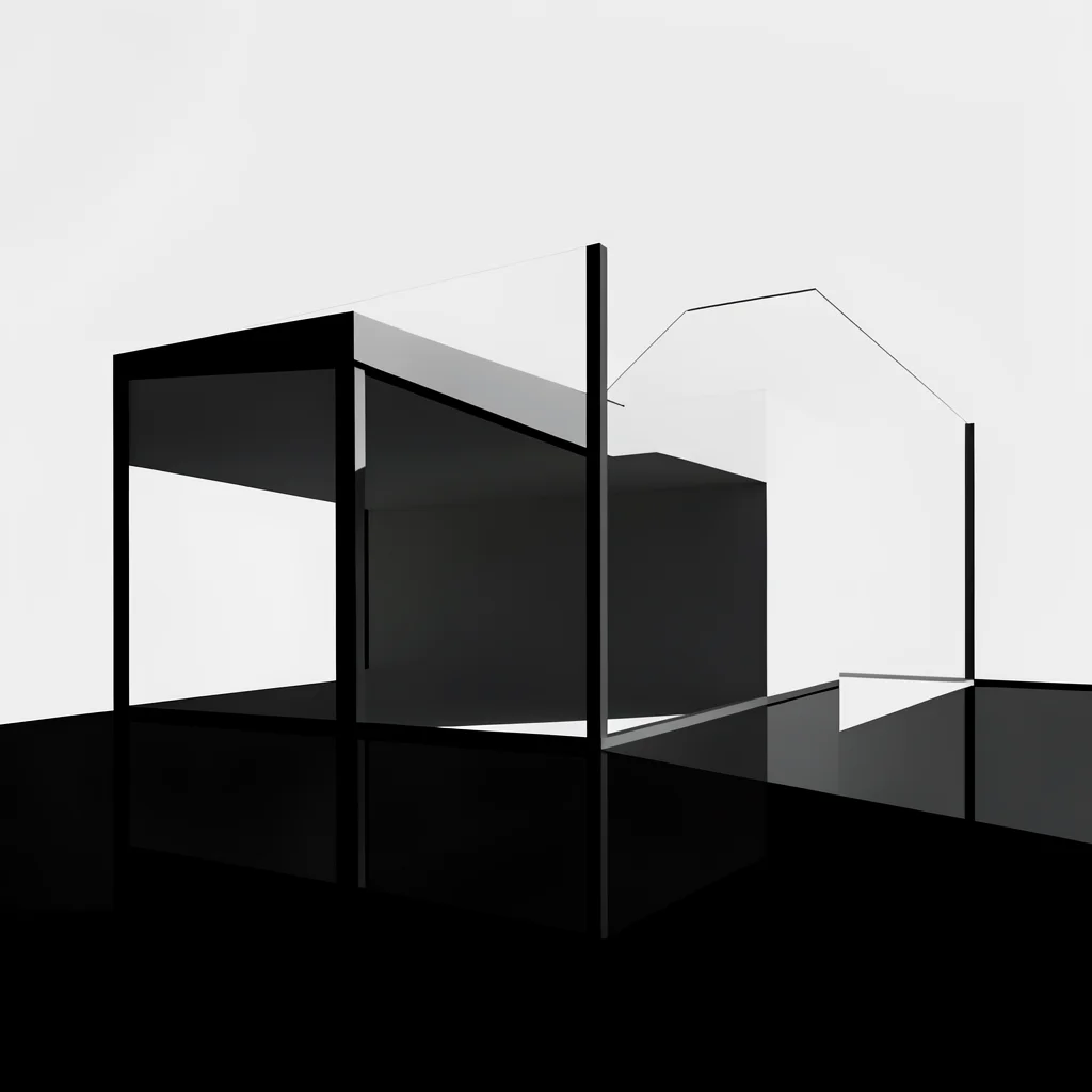 Plan Structure Lines — Flux AI prompt