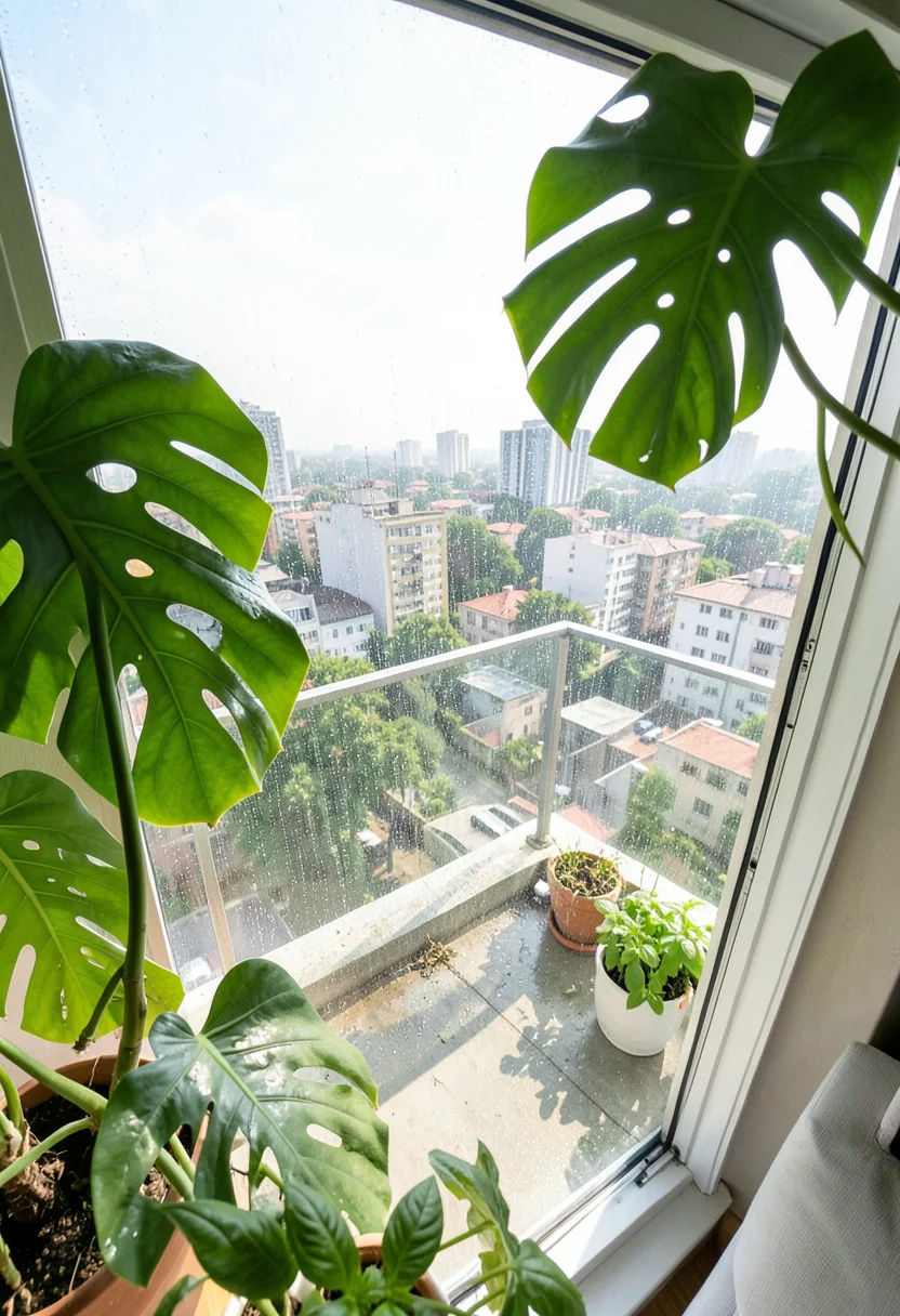 Plant-Filled Vibe — Flux AI prompt