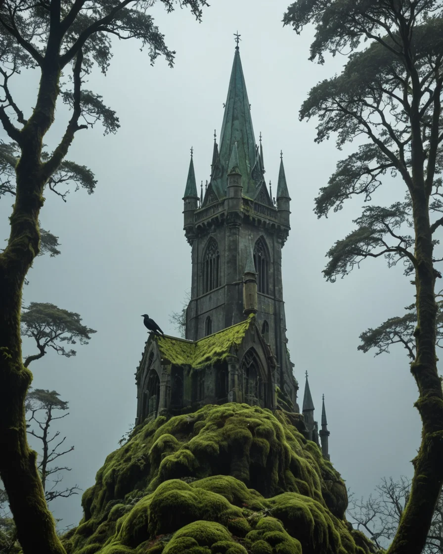 The Osteological Spire — SDXL AI prompt