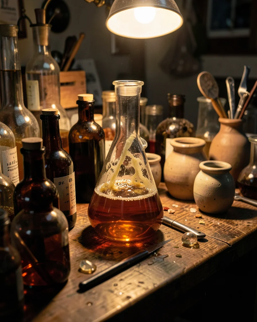 Alchemist's Corner — Flux AI prompt