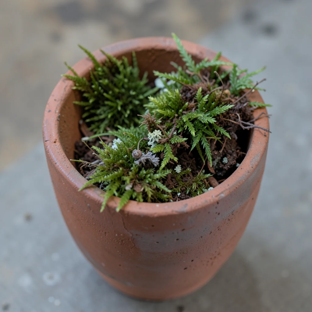 Botanical Hiding — Flux AI prompt