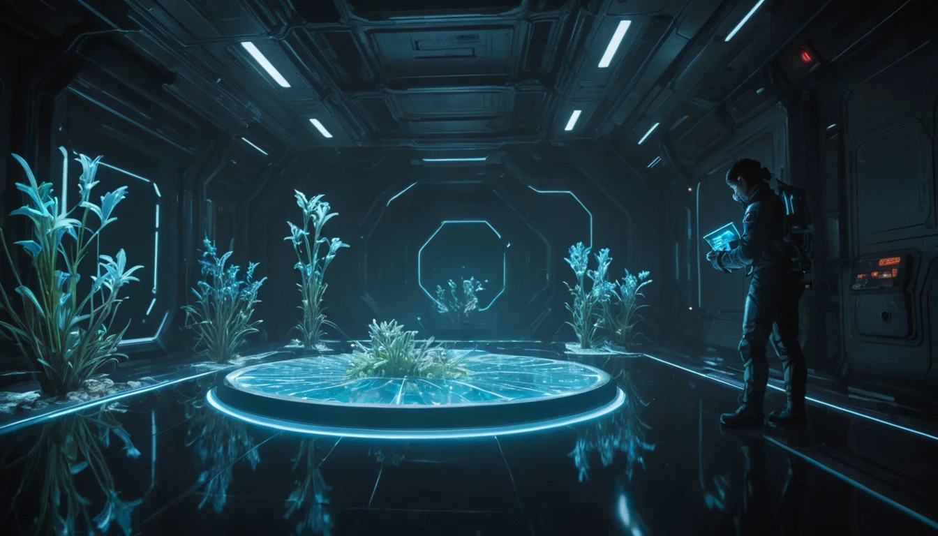 Quantum Gardener — SDXL AI prompt