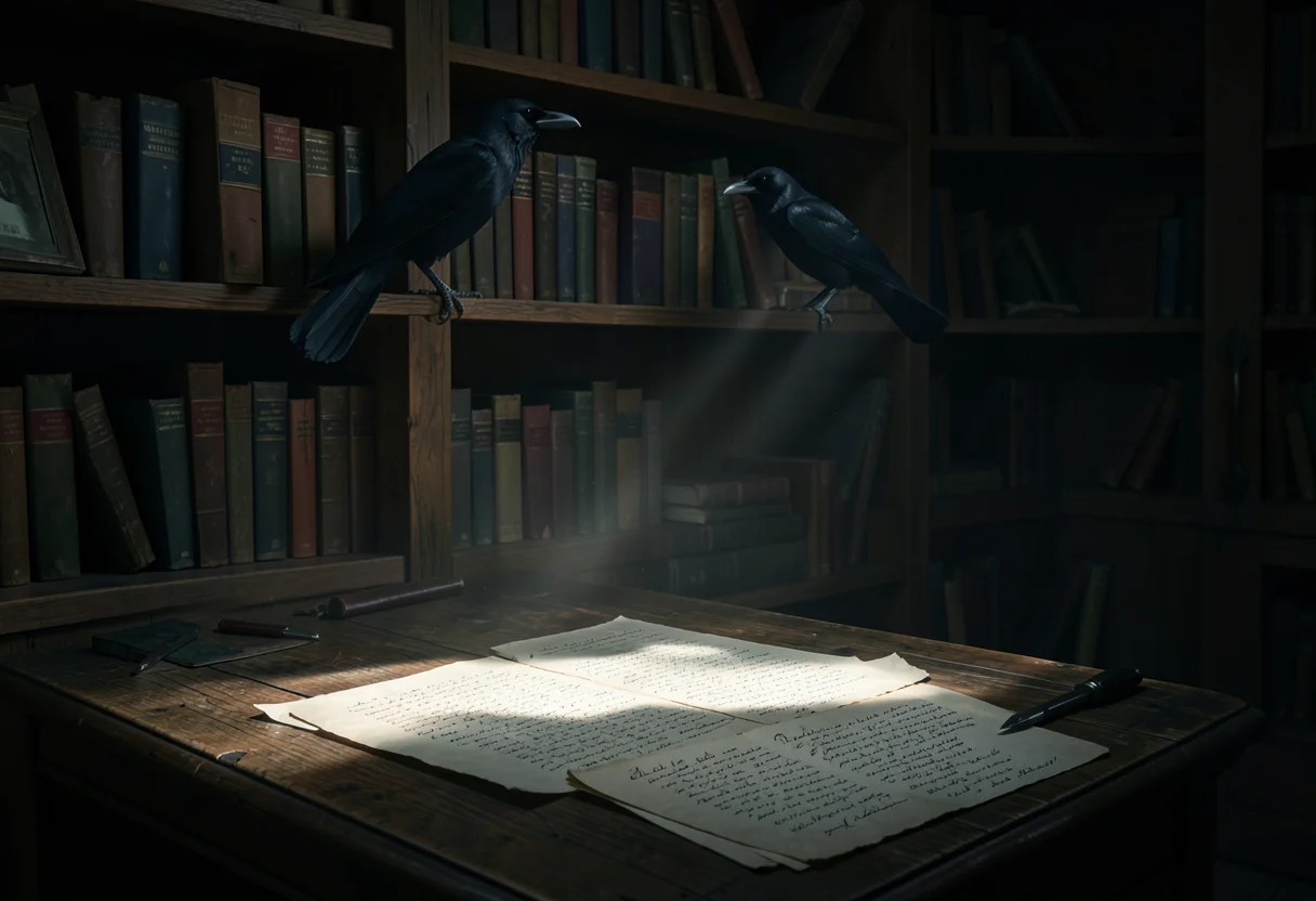 Shadow Scholar — Flux AI prompt
