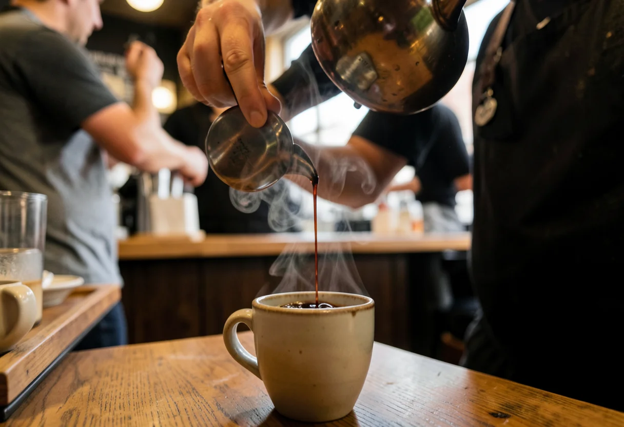 The Brew Ritual — Flux AI prompt