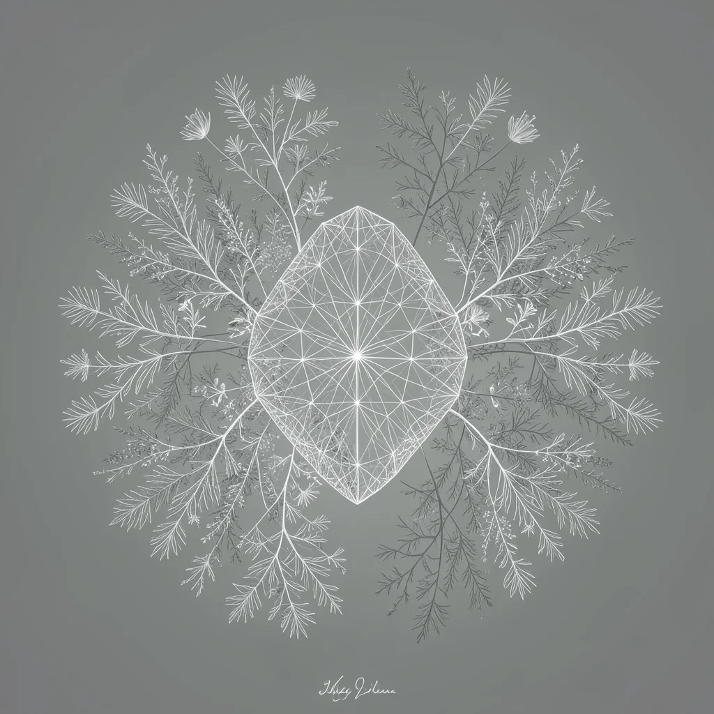 Static Bloom — Flux AI prompt