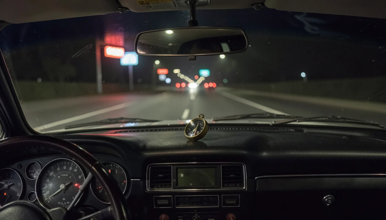 Lost Direction Drive — Flux AI prompt