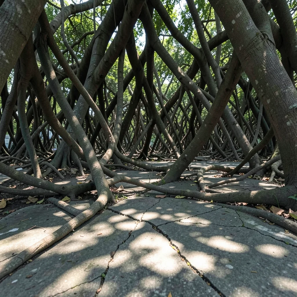 Underground Growth — Flux AI prompt