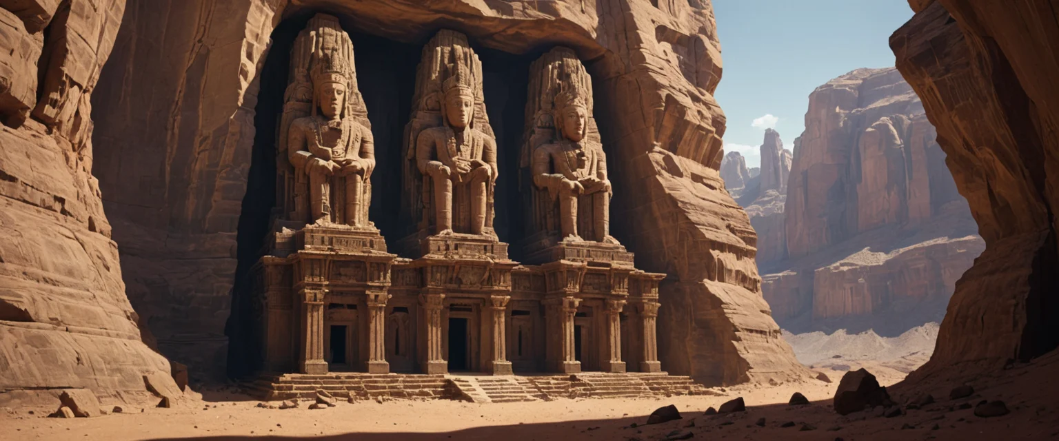 Sun-Bleached Ruin — SDXL AI prompt