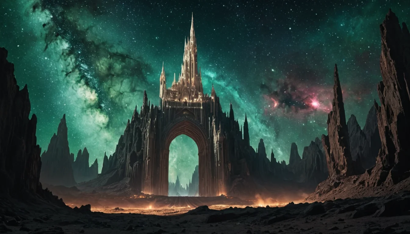 Floating Ruin — SDXL AI prompt