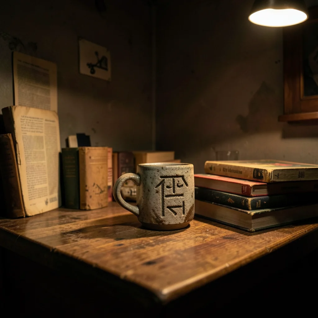 Rune Nook Study — Flux AI prompt