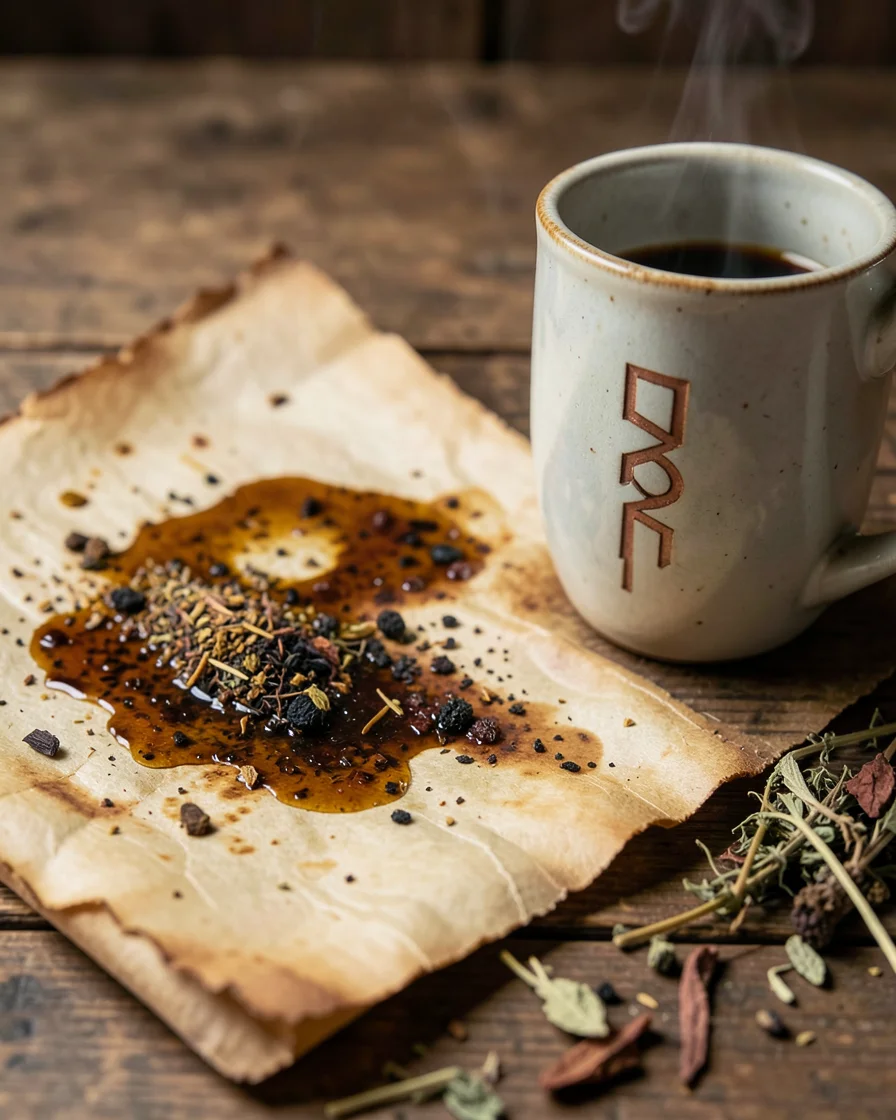 Alchemist's Morning Brew — Flux AI prompt