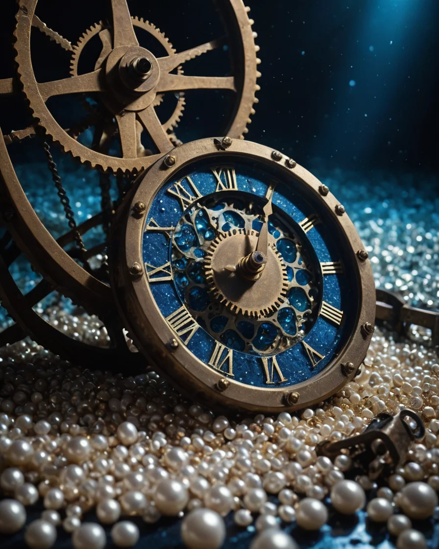 Submerged Clockwork — SDXL AI prompt
