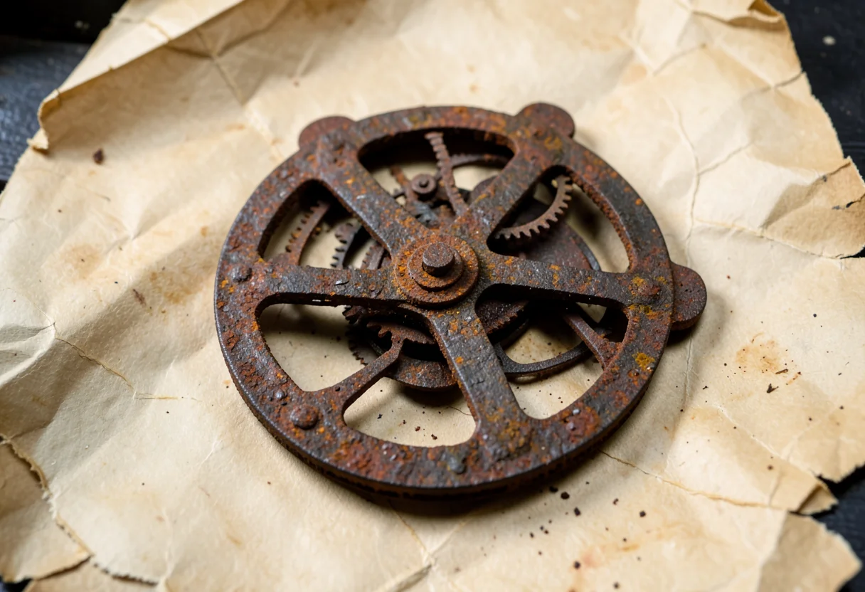 Iron Relic — Flux AI prompt