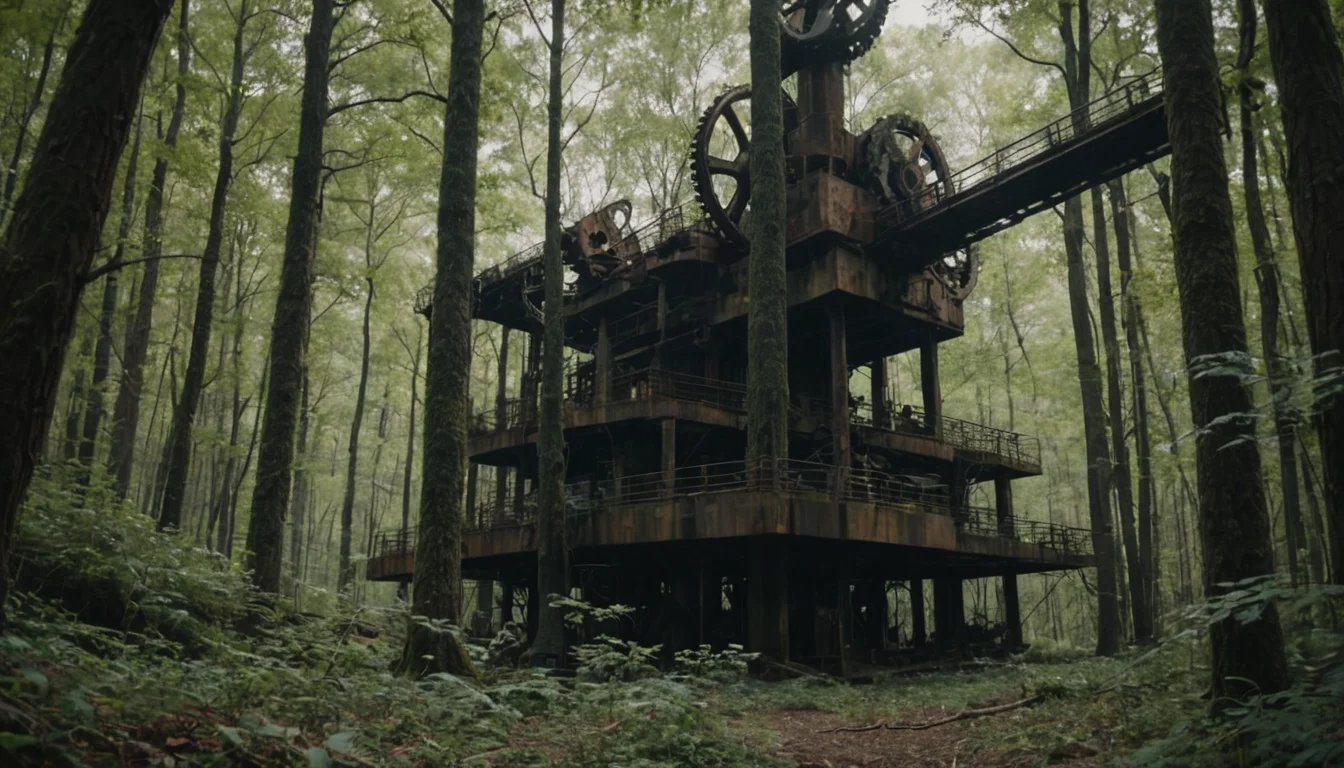 The Iron Grove — SDXL AI prompt