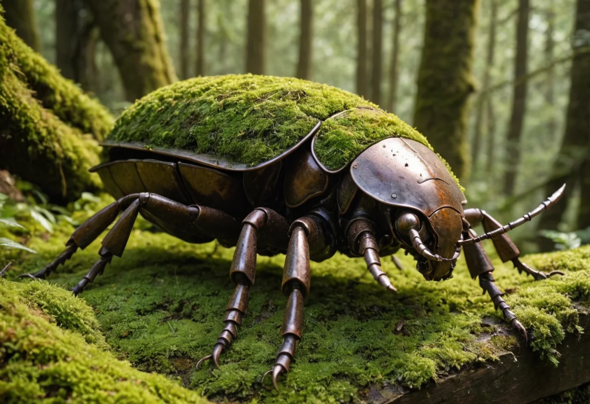 Rusted Mechanoid — SDXL AI prompt