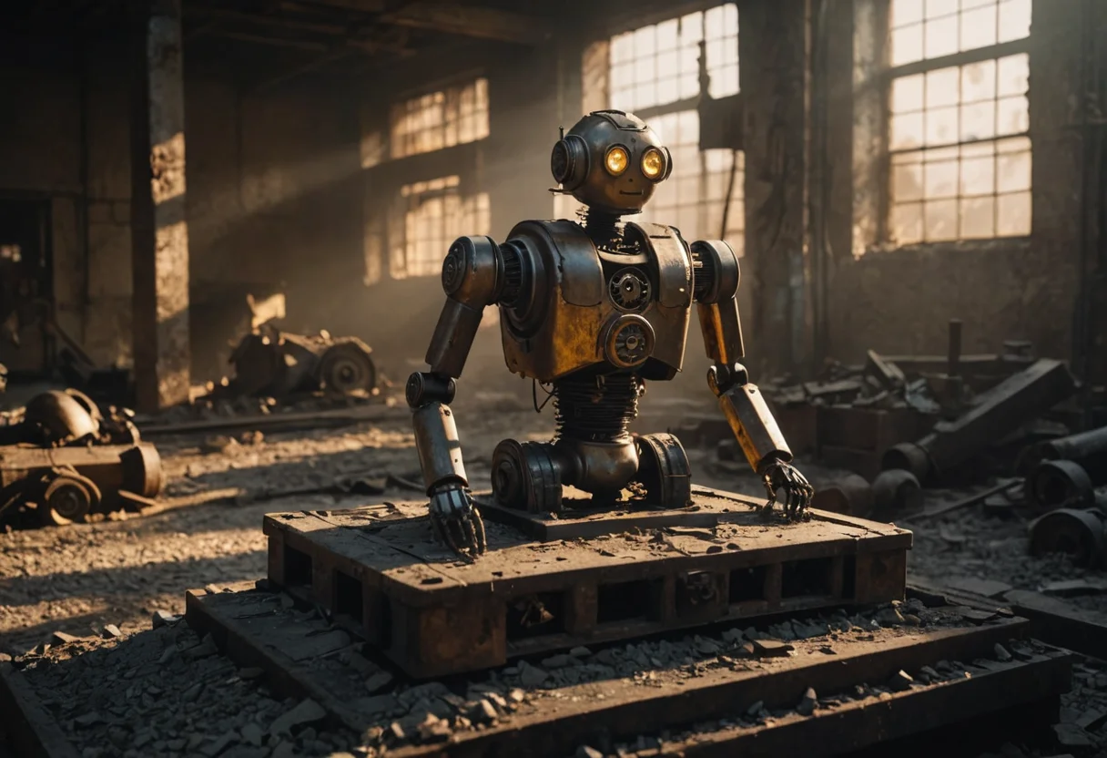 Decaying Automaton — SDXL AI prompt