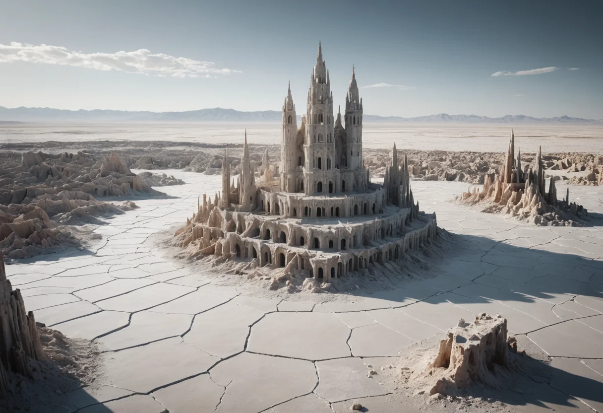 Salt-Flat Subterranean — SDXL AI prompt