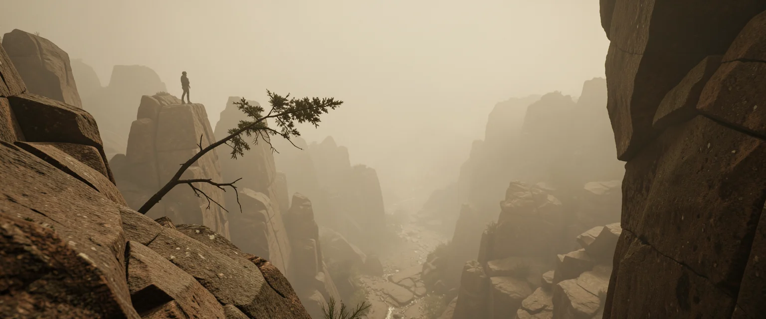 High Desert Haze — Flux AI prompt