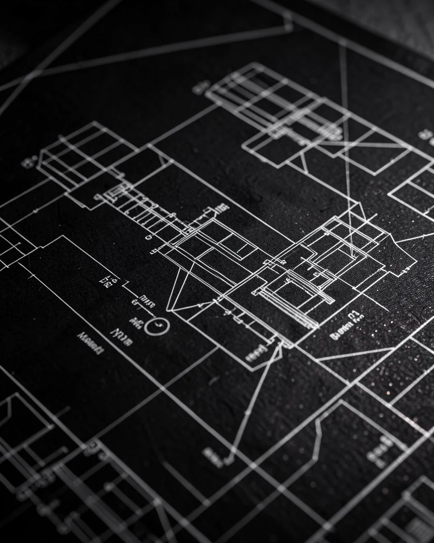 Dense Blueprint — Flux AI prompt