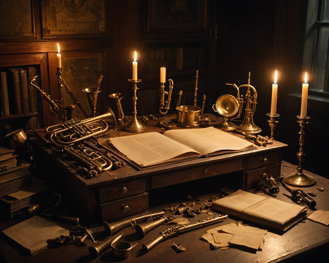 Archivist's Study — SDXL AI prompt