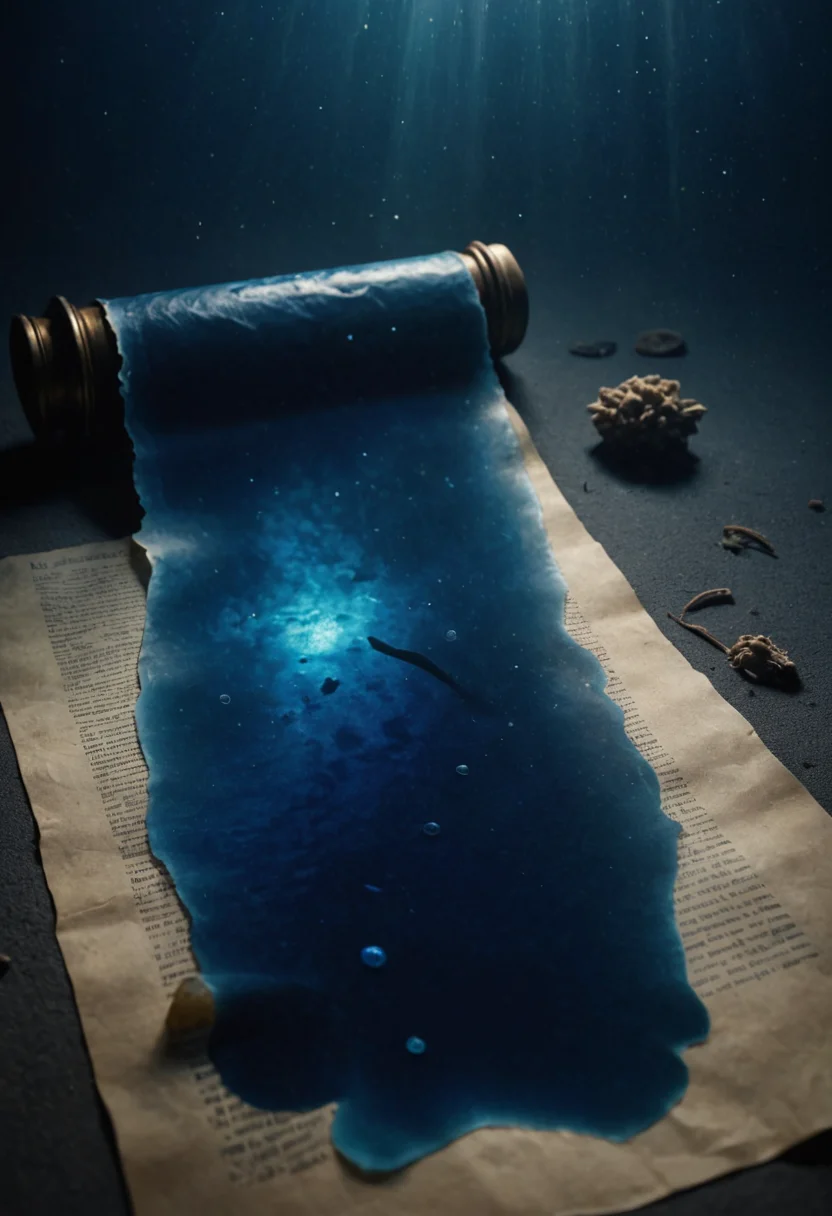 Scroll in Liquid — SDXL AI prompt