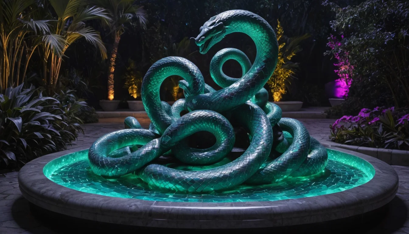 Serpent-Garden — SDXL AI prompt