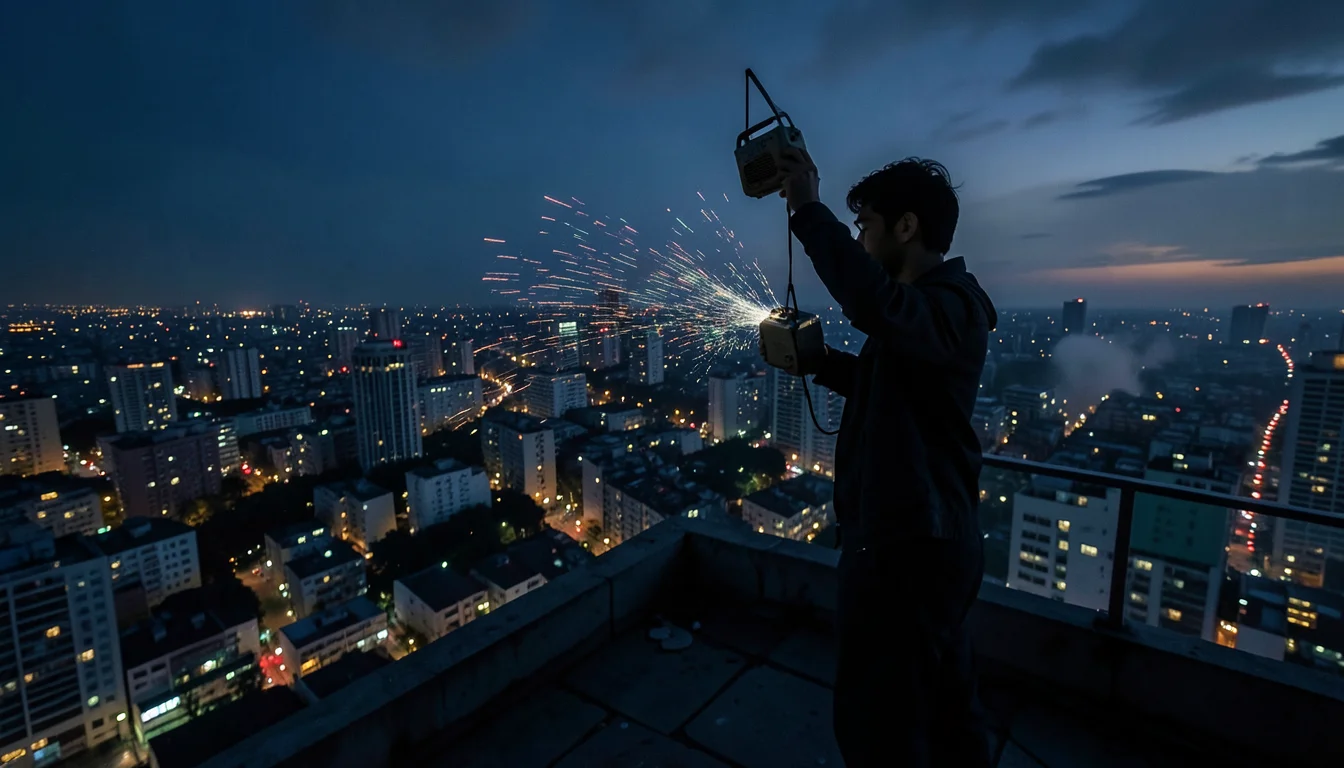 Static Communication — Flux AI prompt