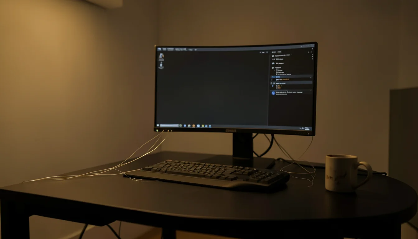 Server Sleep — Flux AI prompt