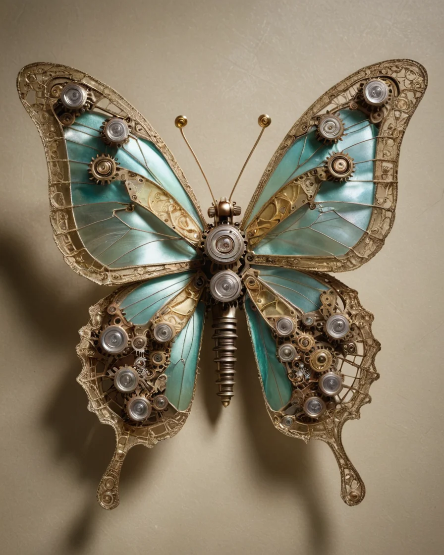 Silk Mechanism Still-Life — SDXL AI prompt