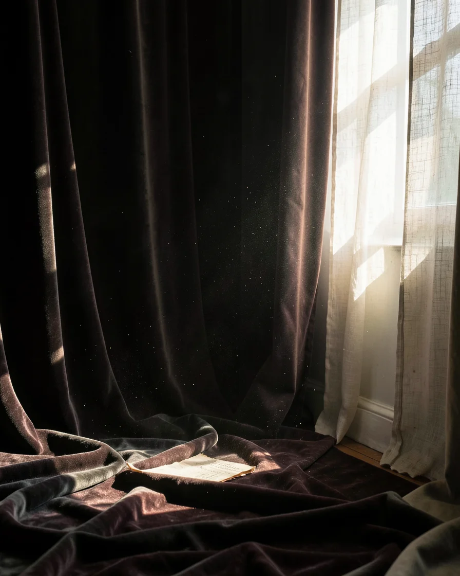 Textile Quiet — Flux AI prompt