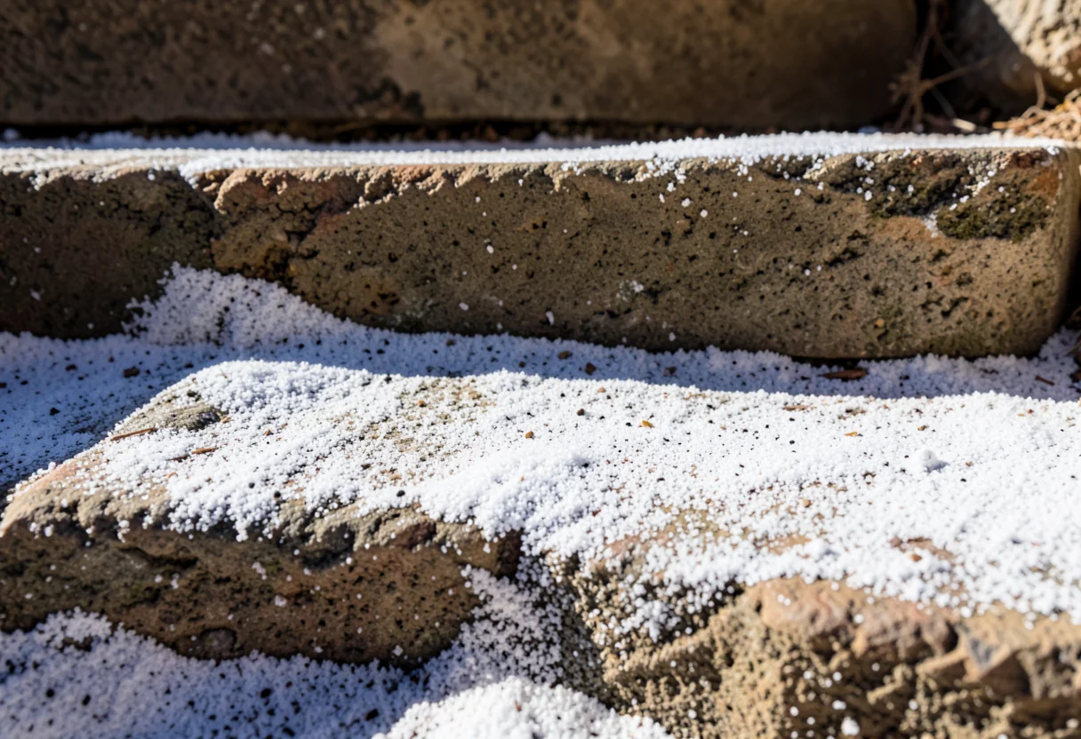 Silt on the steps — Flux AI prompt