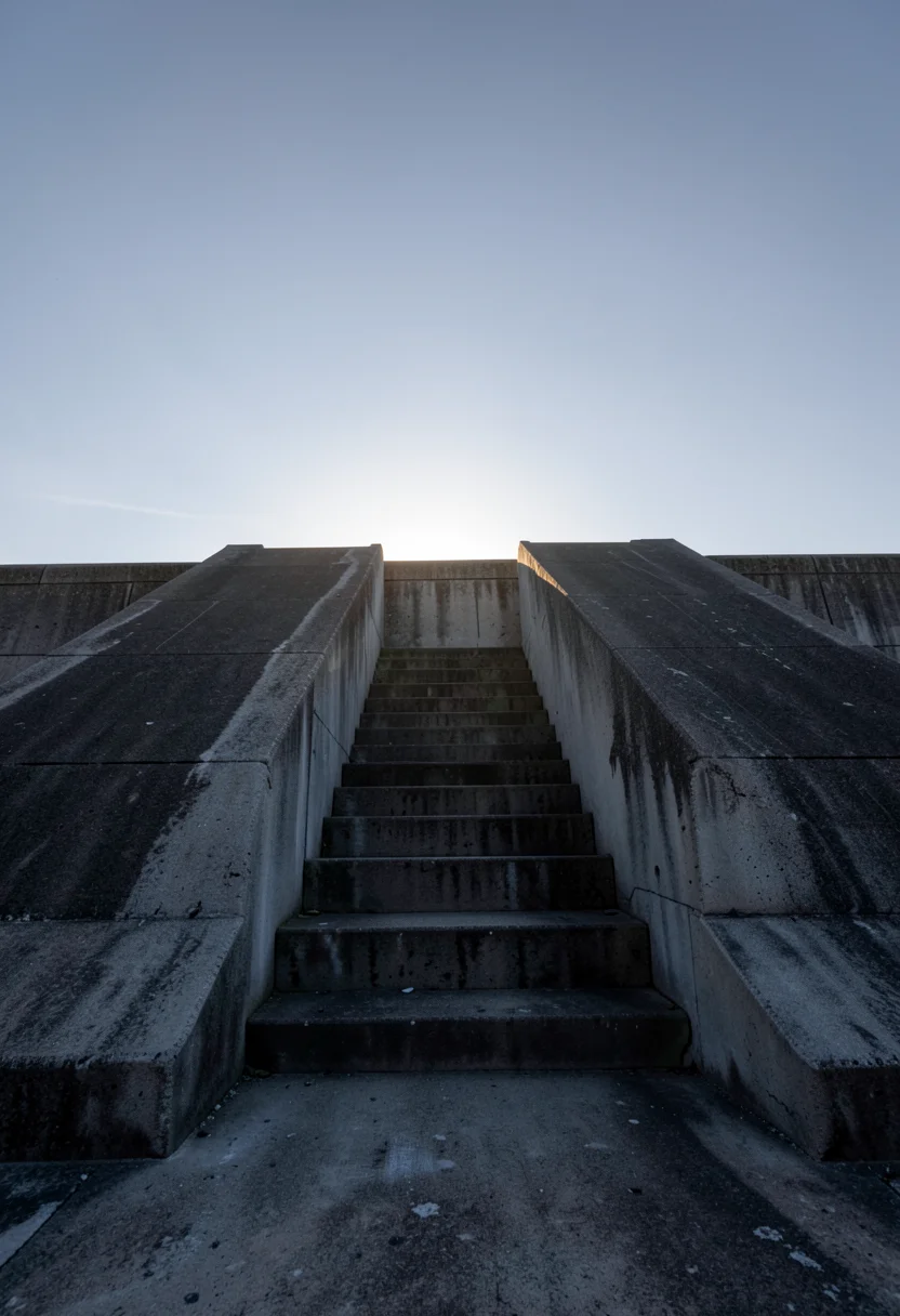 Skate Architecture Dawn — Flux AI prompt