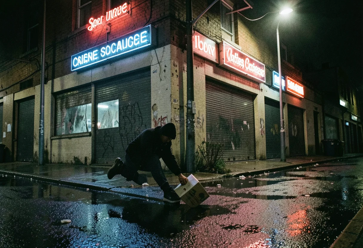 Pavement Static — Flux AI prompt