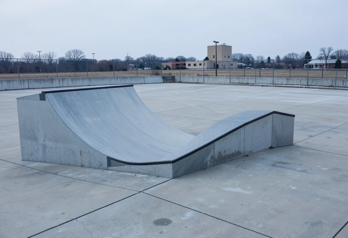 Ramp Geometry — Flux AI prompt