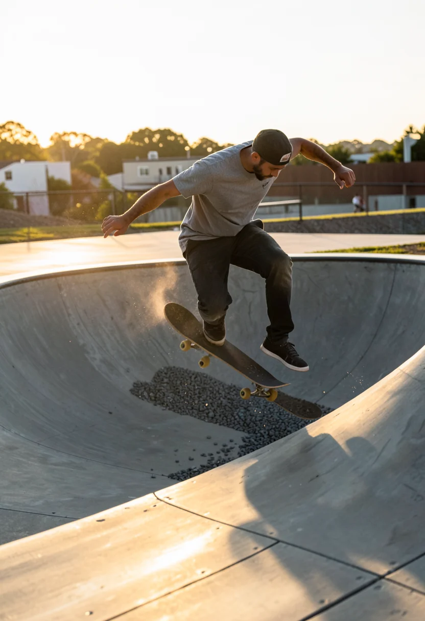 Ramp Day Capture — Flux AI prompt
