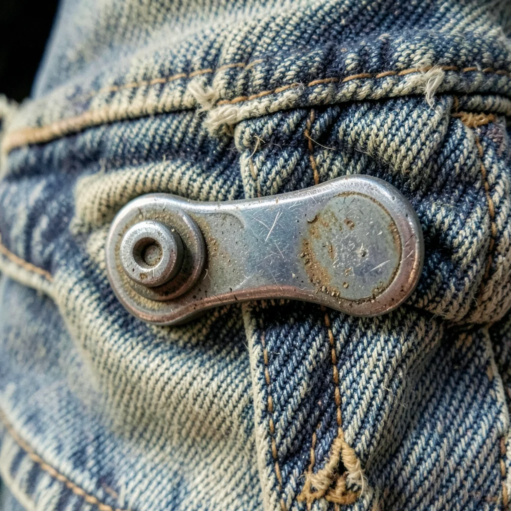 Worn Steel Detail — Flux AI prompt