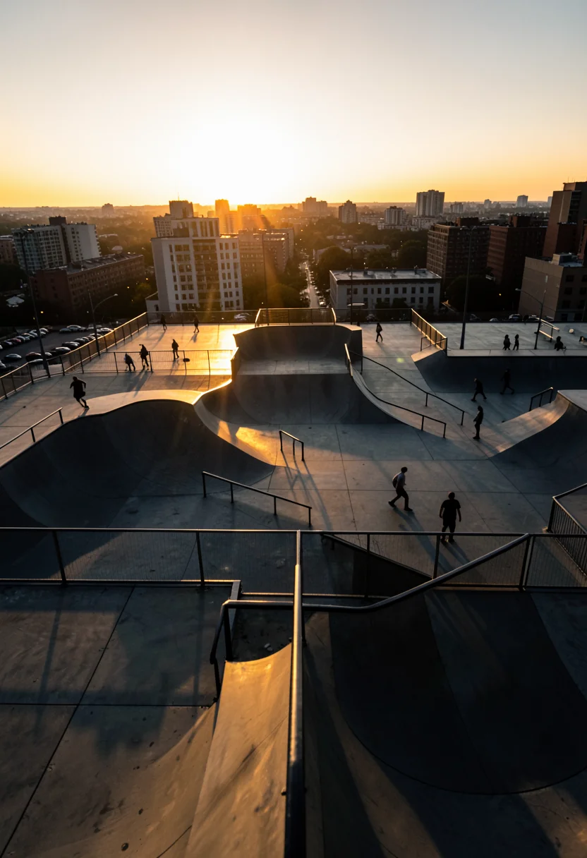 Rooftop Perspective — Flux AI prompt