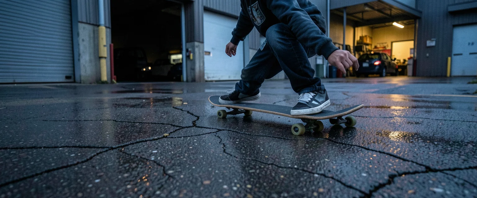 Pavement Flow — Flux AI prompt